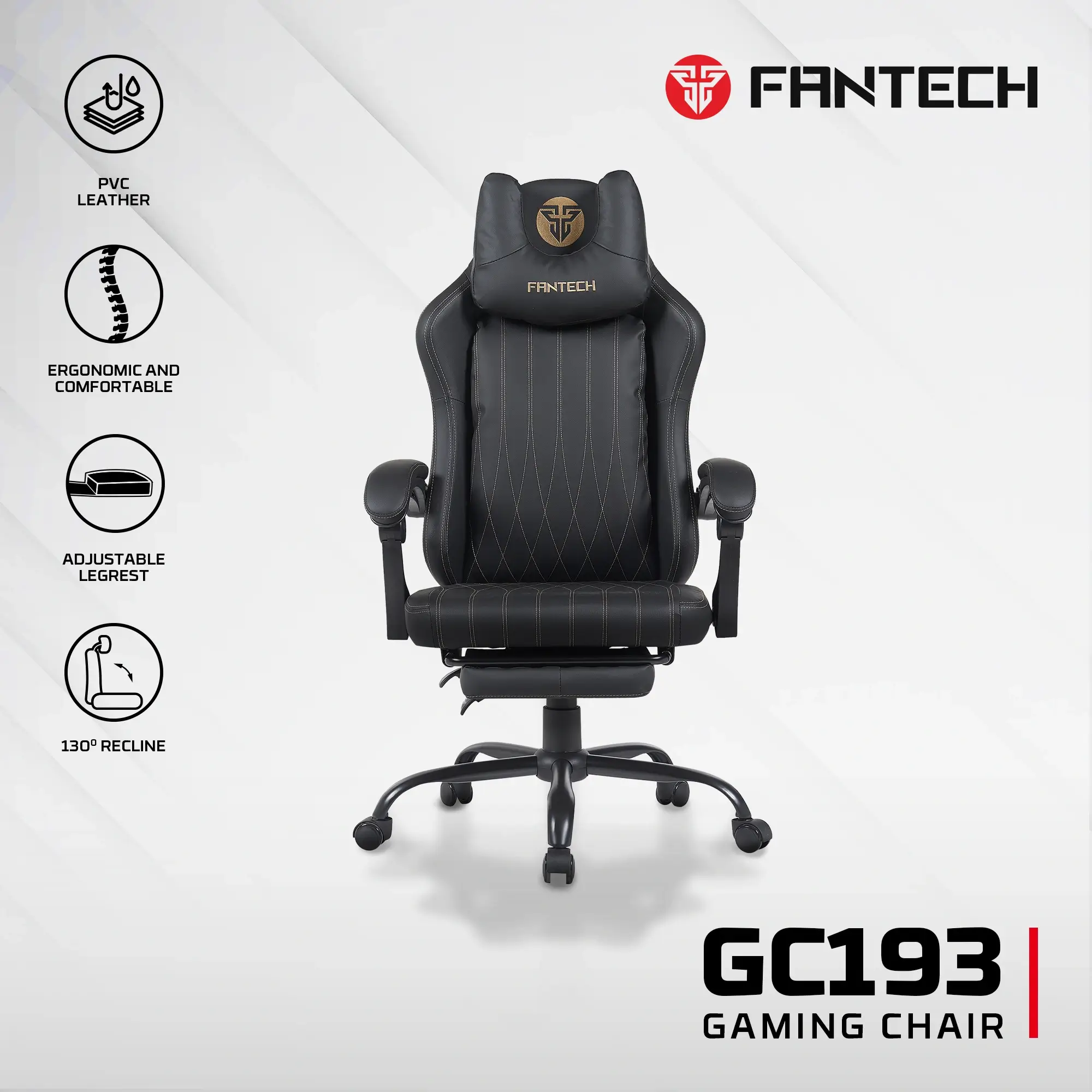 FANTECH GC193 GAMING CHAIR FANTECH GC193 GAMING CHAIR